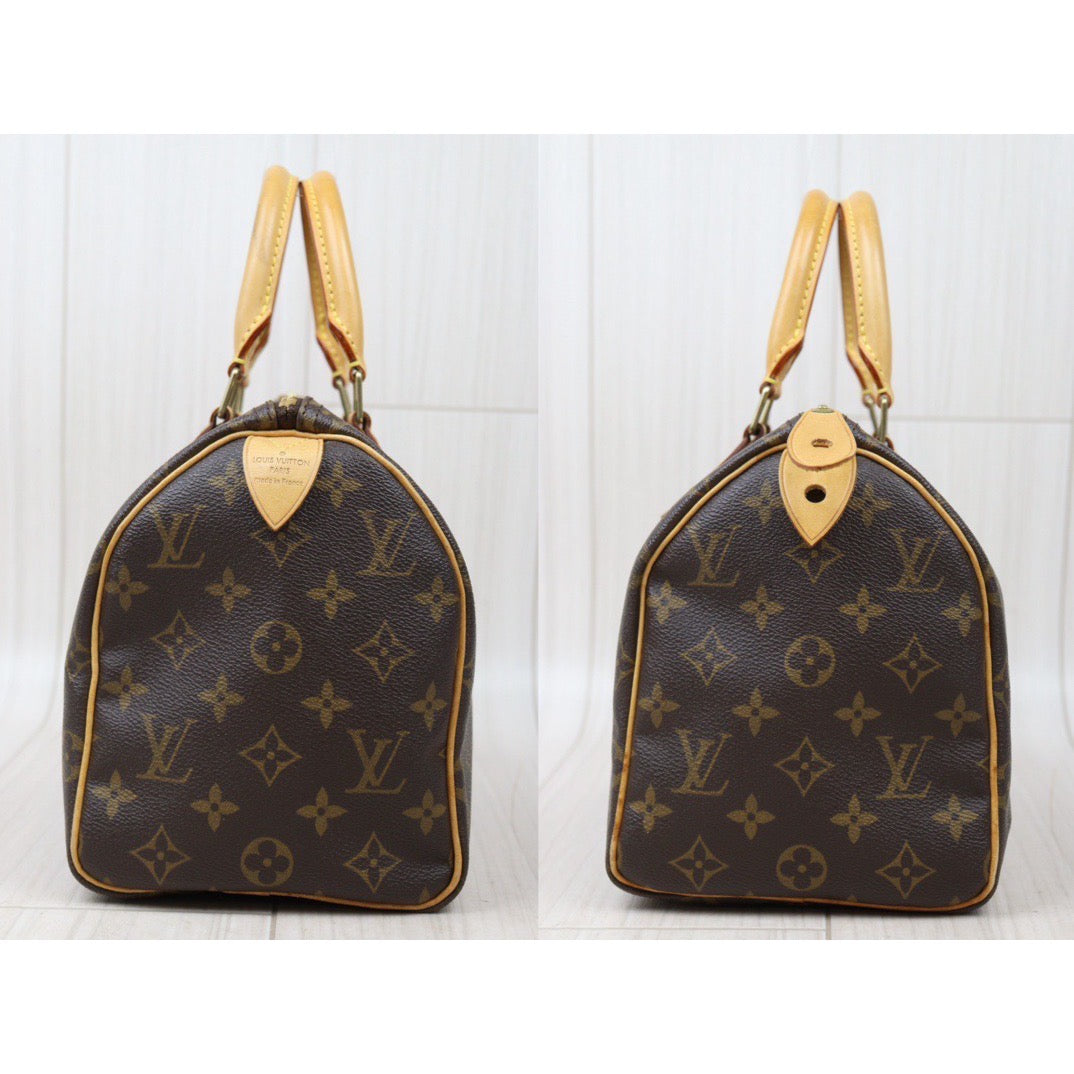 Rank AB｜ LV Monogram Speedy 25 Hand Bag ｜V24060627