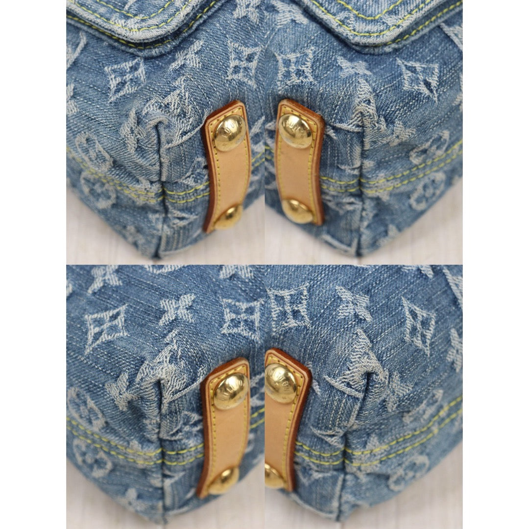 Good ( Rank AB)｜  LV Monogram Baggy Denim Shoulder Bag｜P25082712