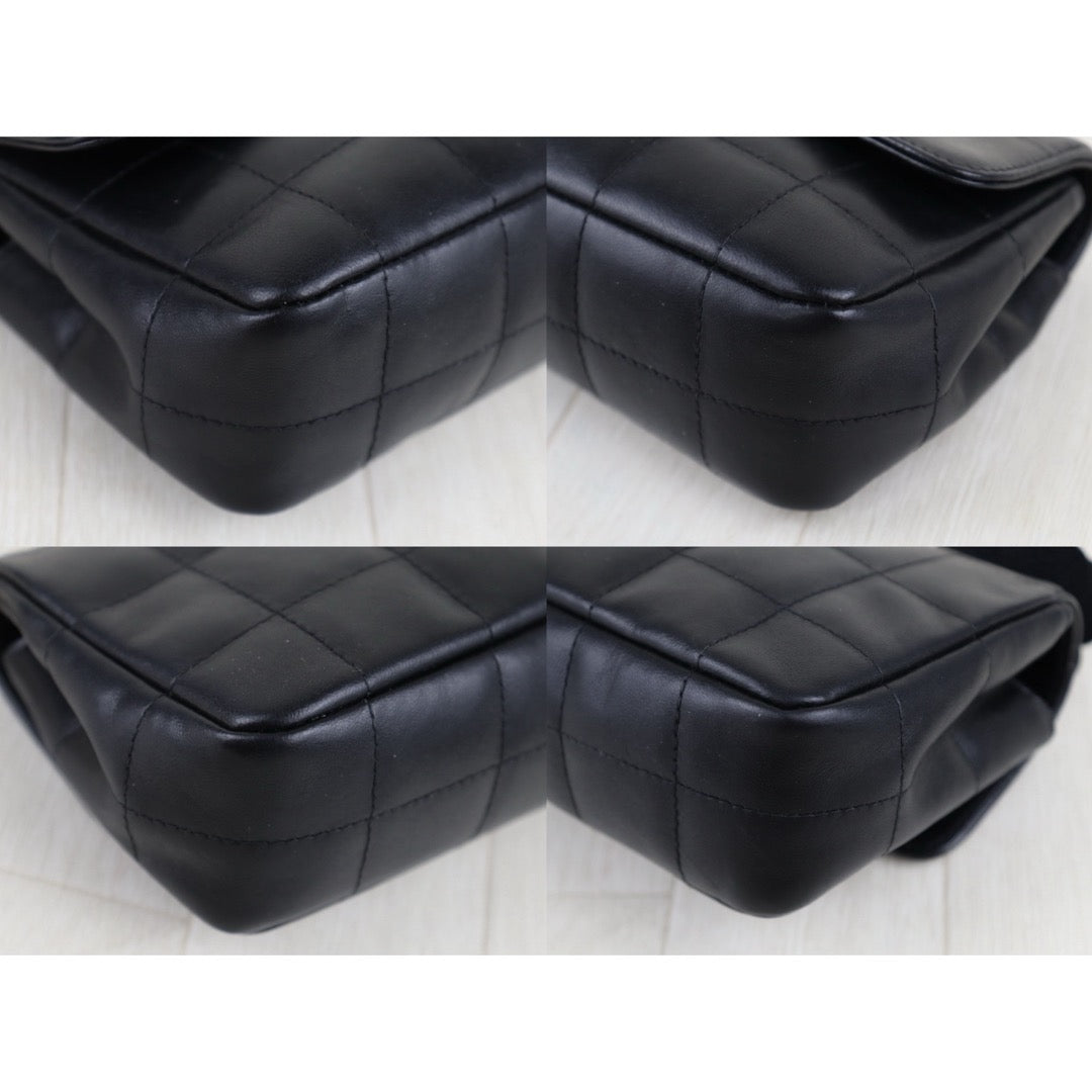 Very Good ( Rank A)｜ CHANEL Camellia Lambskin CF20 Chain Shoulder Bag Black  Made in 2003-2004Year｜S25121516