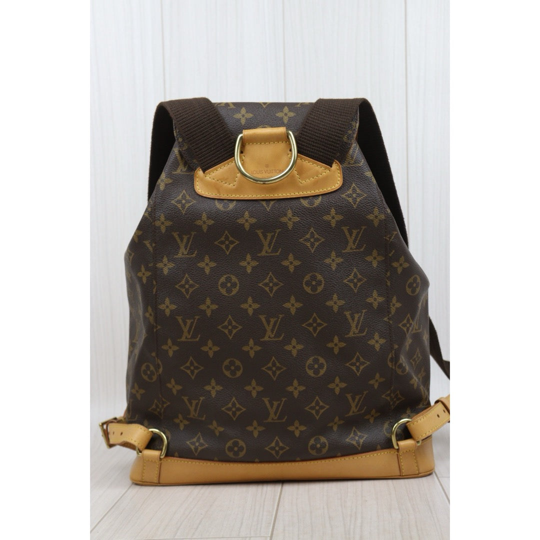 Include Entrupy Certificate of Authenticity｜Good ( Rank AB)｜ Louis Vuitton Monogram Montsouris GM Backpack｜26011404