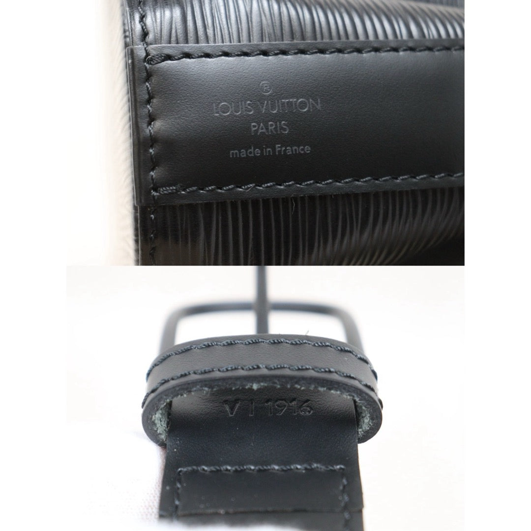 Include Entrupy Certificate of Authenticity｜Very Good ( Rank A)｜ Louis Vuitton Epi Sack de Paul Shoulder Bag Black｜26051802