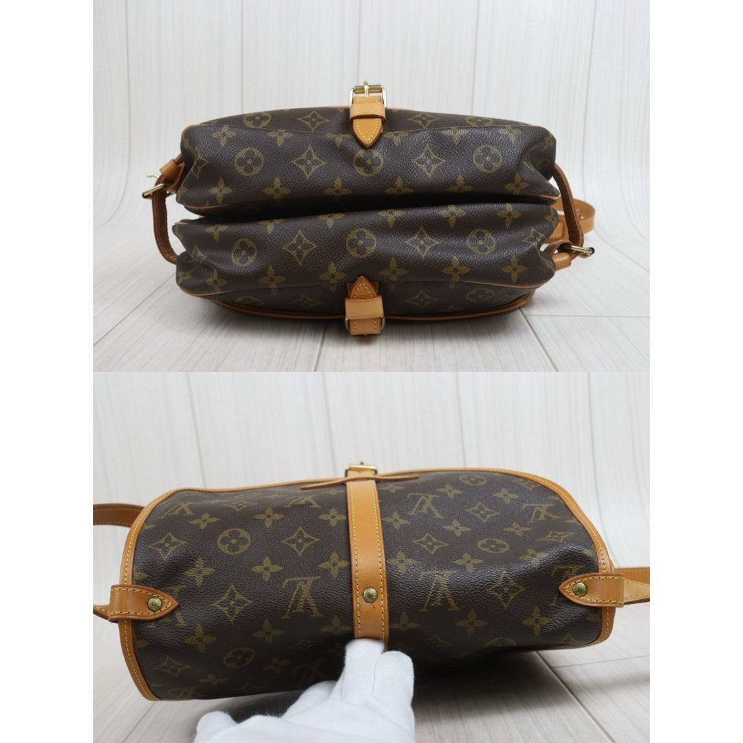 Include Entrupy Certificate of Authenticity｜Very Good ( Rank A) ｜ Louis Vuitton Monogram Saumur 30 Shoulder Bag｜26083105