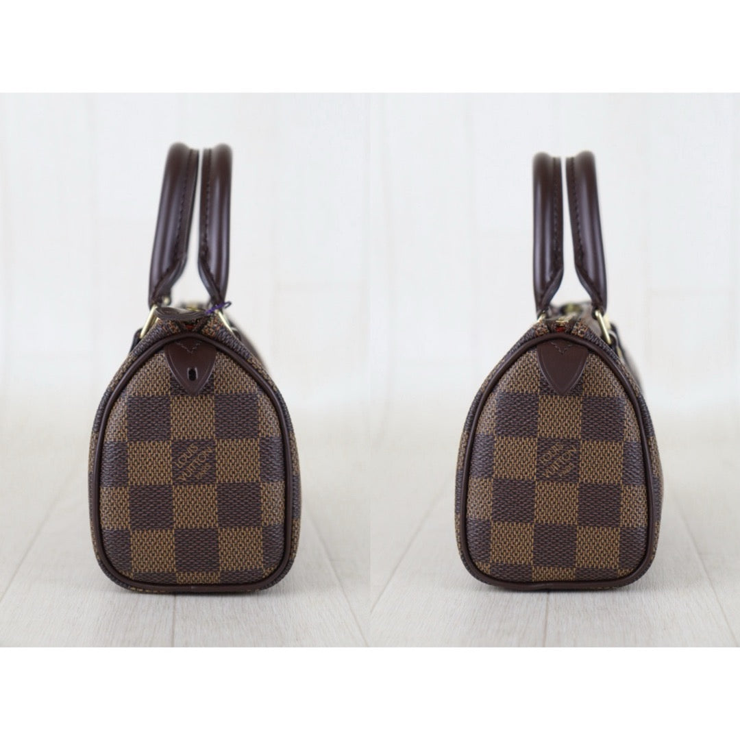 Include Entrupy Certificate of Authenticity｜Excellent（Rank SA） ｜ Louis Vuitton Damier Mini Speedy  Hand Bag｜H26100701