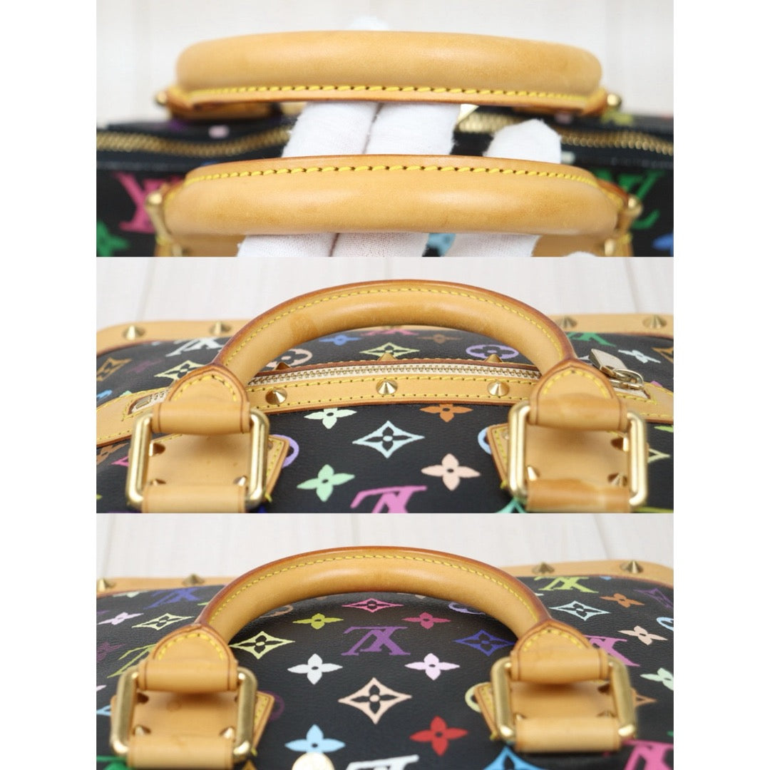 Good ( Rank AB)｜  LV Monogram  Multicolor Alma Black Hand Bag ｜24122619