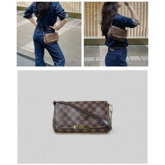 Good ( Rank AB) ｜ LV Damier Favorite PM Shoulder Bag｜X25060308