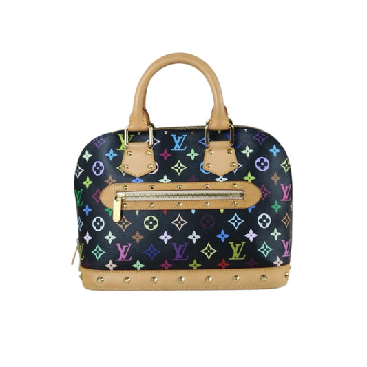 Include Entrupy Certificate of Authenticity｜Very Good ( Rank A)｜Louis Vuitton Monogram Takashi Murakam Multicolor Alma HandBag｜S26073118