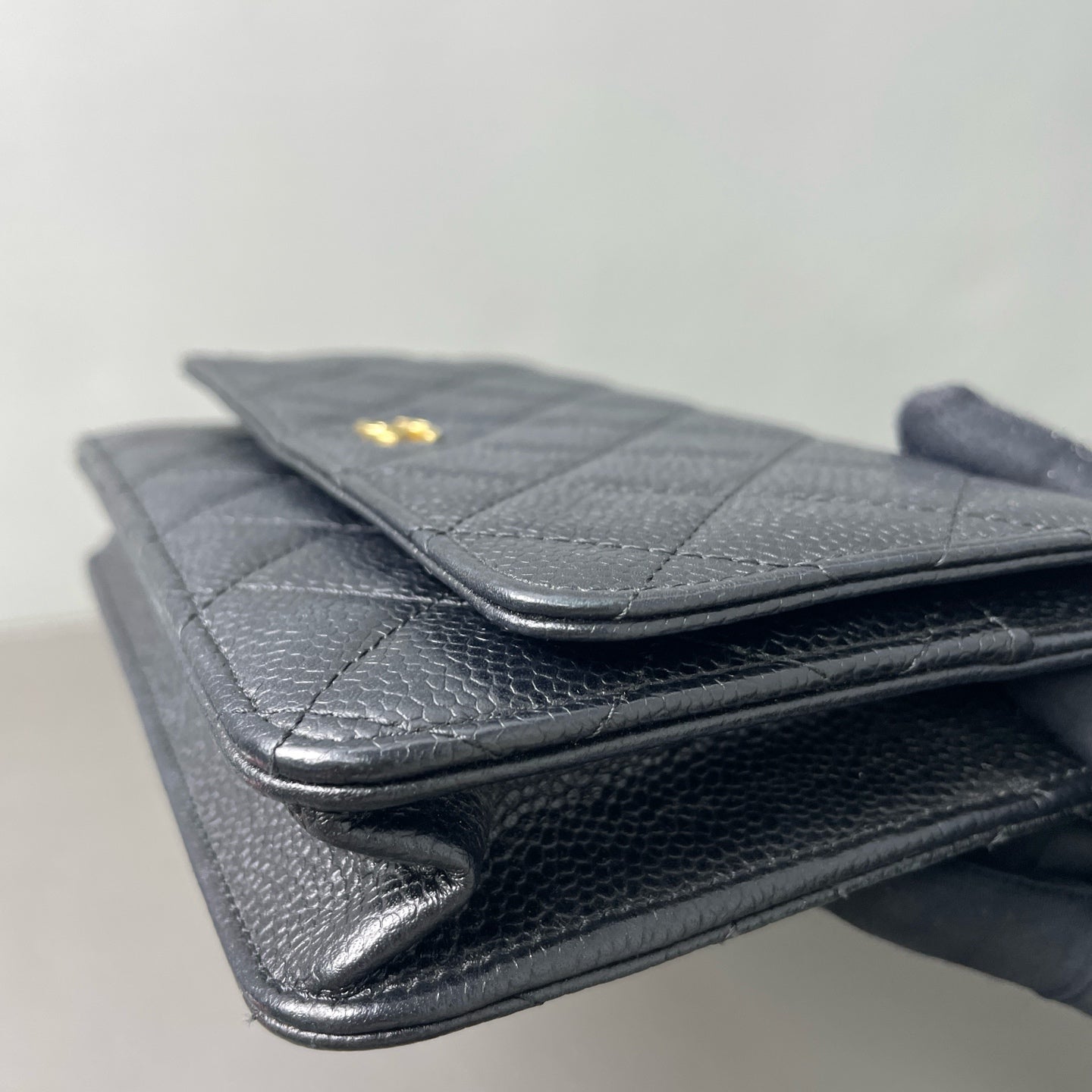 Third installment 3/4｜ CHANEL Matrasse Chain Caviar Skin WOC19 Shoulder Bag Black Made In 2018Year