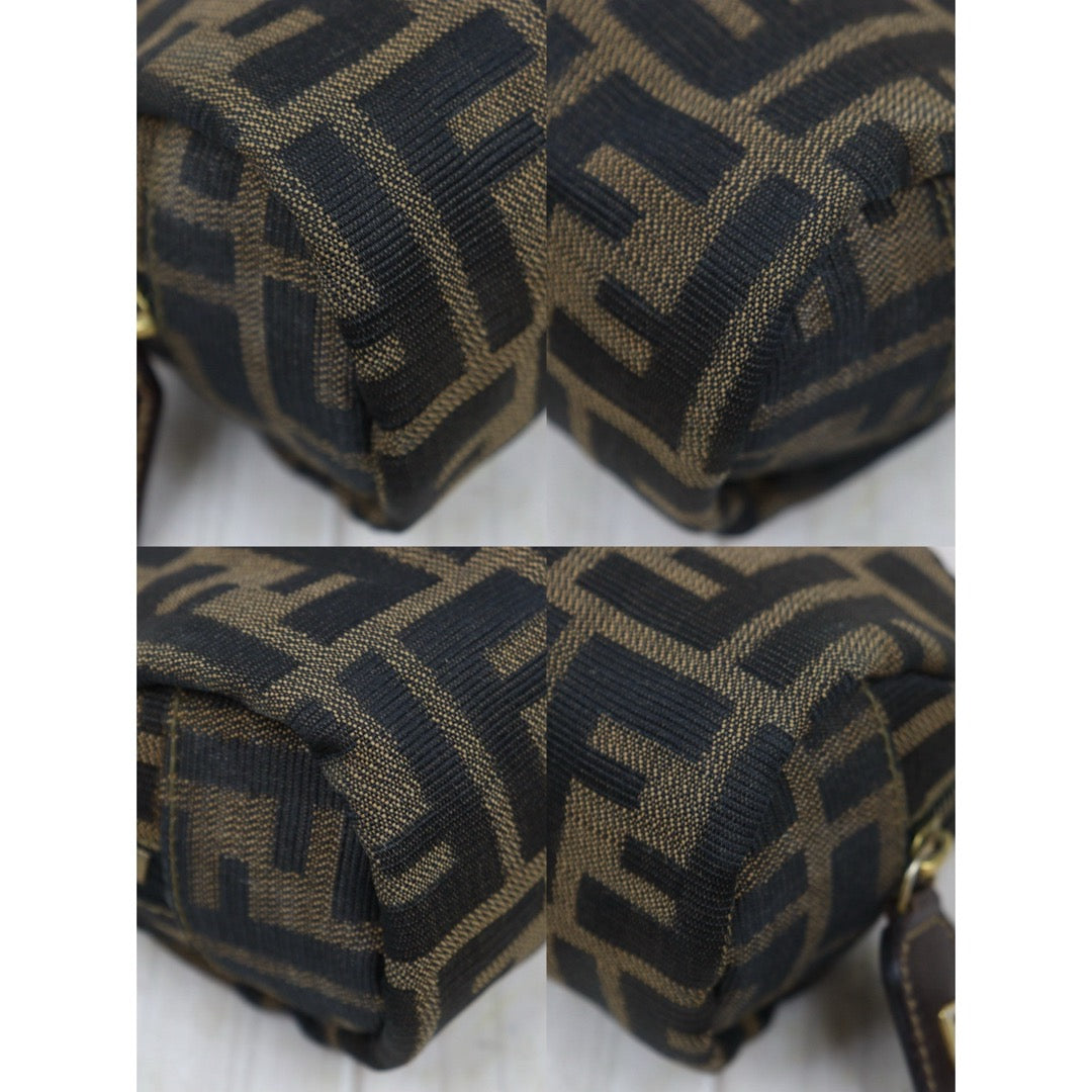 Good ( Rank AB)｜ FENDI  Zucca Mamma Cosmetic Pouch ｜25090107