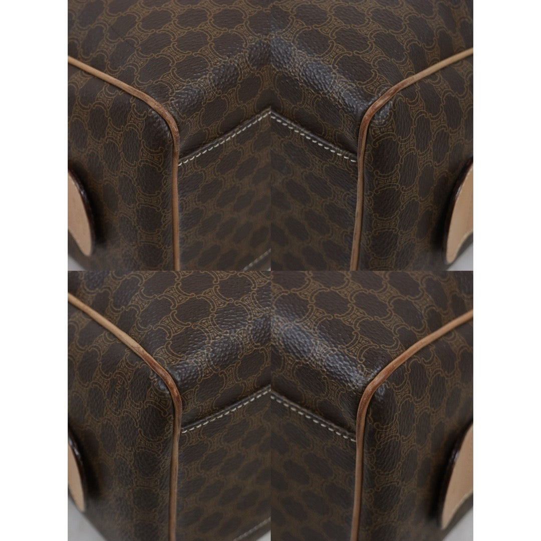 Include Entrupy Certificate of Authenticity｜Good ( Rank AB)｜CELINE Macadam Poston 25  Hand Bag ｜26011902