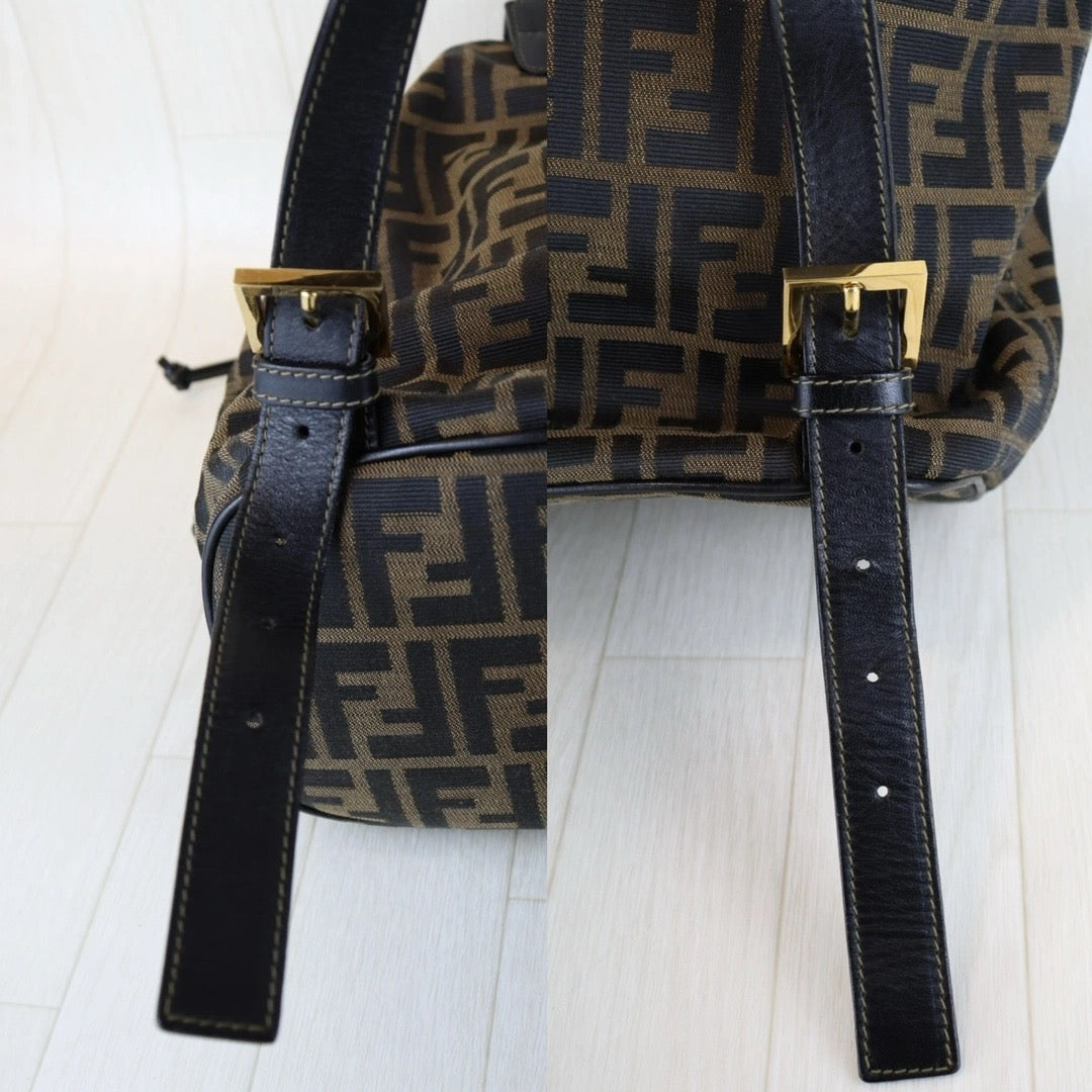 Very Good ( Rank A) ｜ FENDI Zucca Backpack ｜H24101005