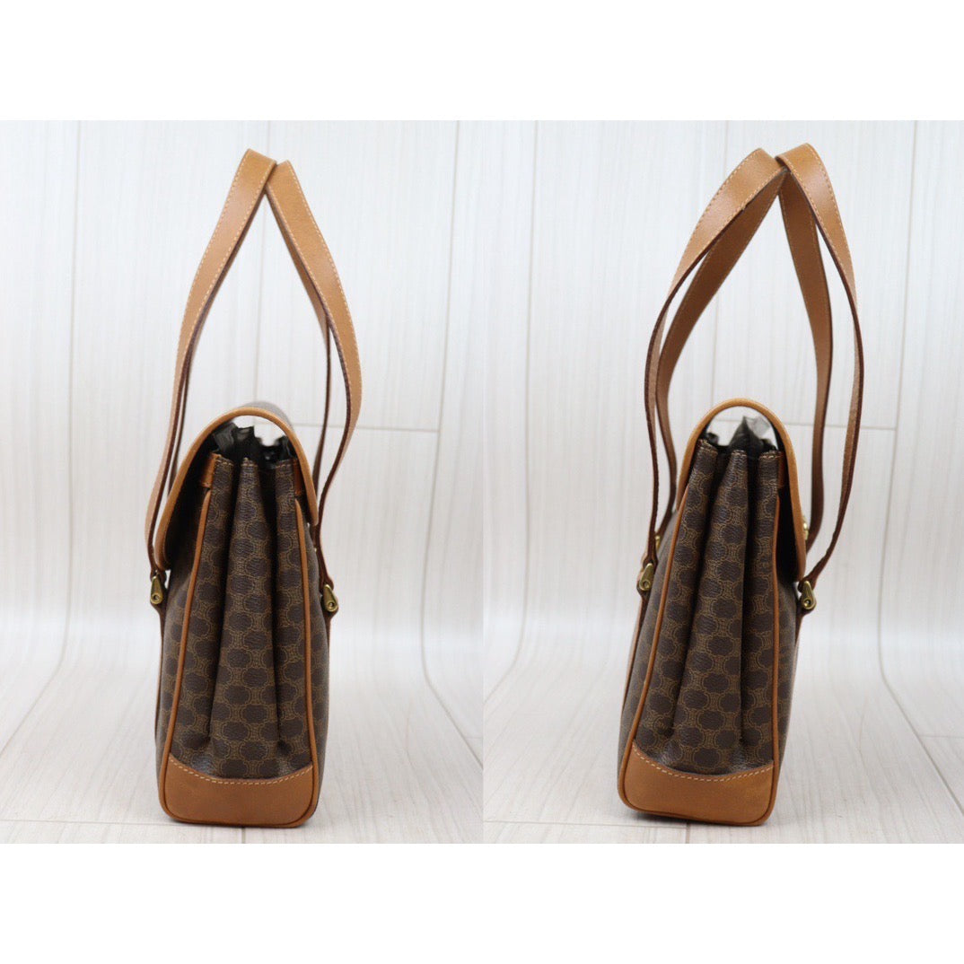 Good ( Rank AB) ｜ CELINE Macadam Shoulder Bag ｜V24061313