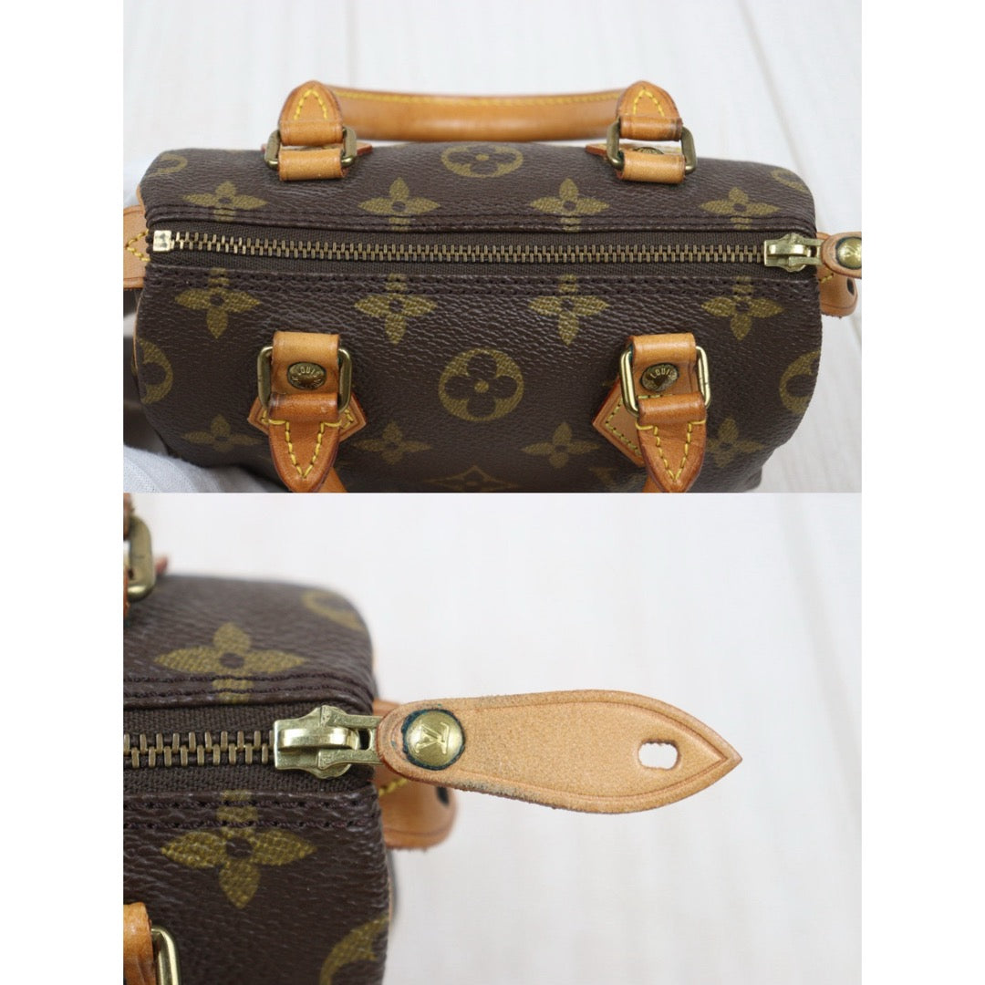 Good ( Rank AB)｜ LV Monogram Mini Speedy Handbag With Shoulderstrap｜25082901