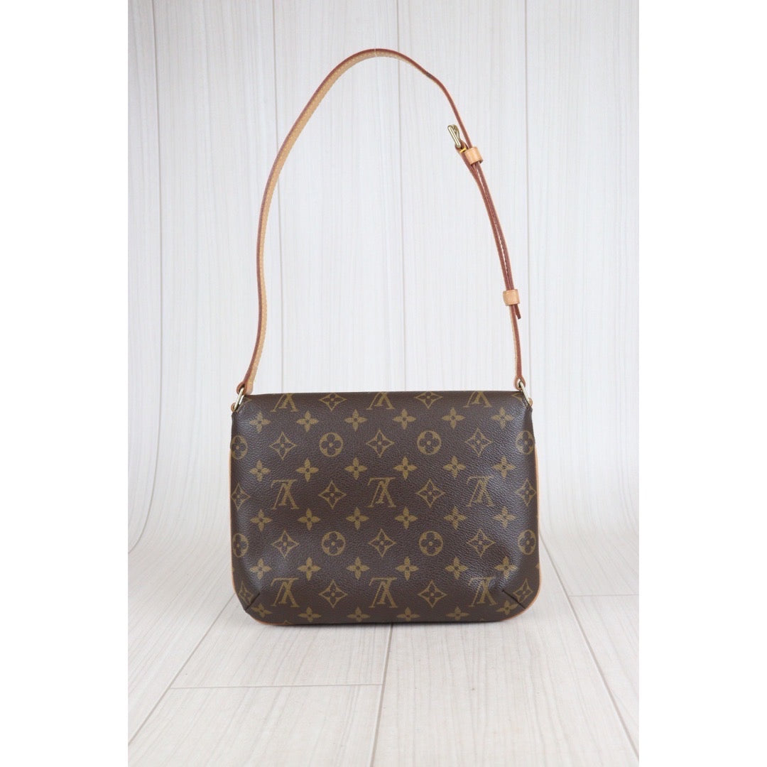 Rank A ｜ LV Monogram Musette Tango Shoulder Bag｜23091805