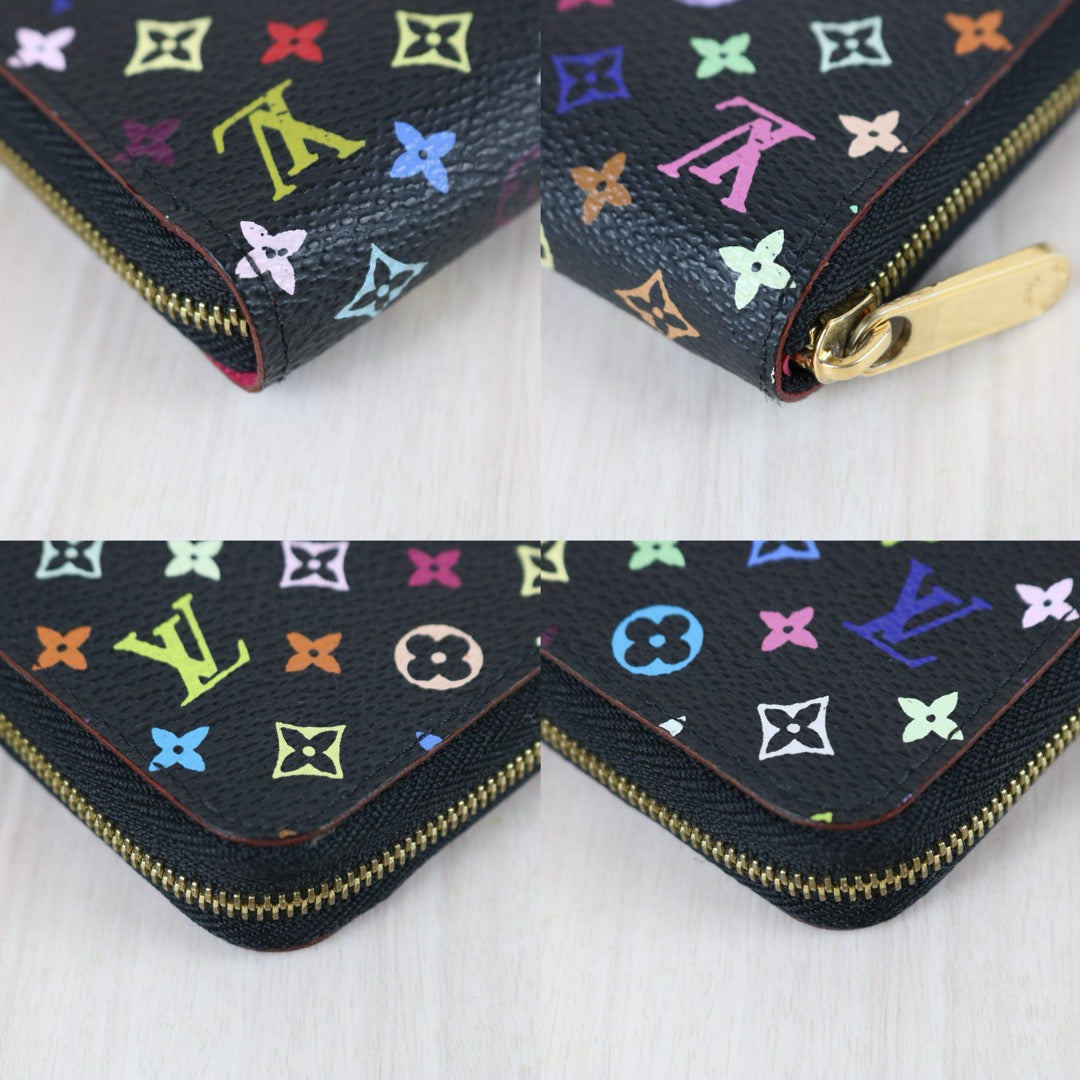 Include Entrupy Certificate of Authenticity｜Good ( Rank AB)｜ Louis Vuitton Monogram Multicolor Zippy Coin Wallet ｜X26100717