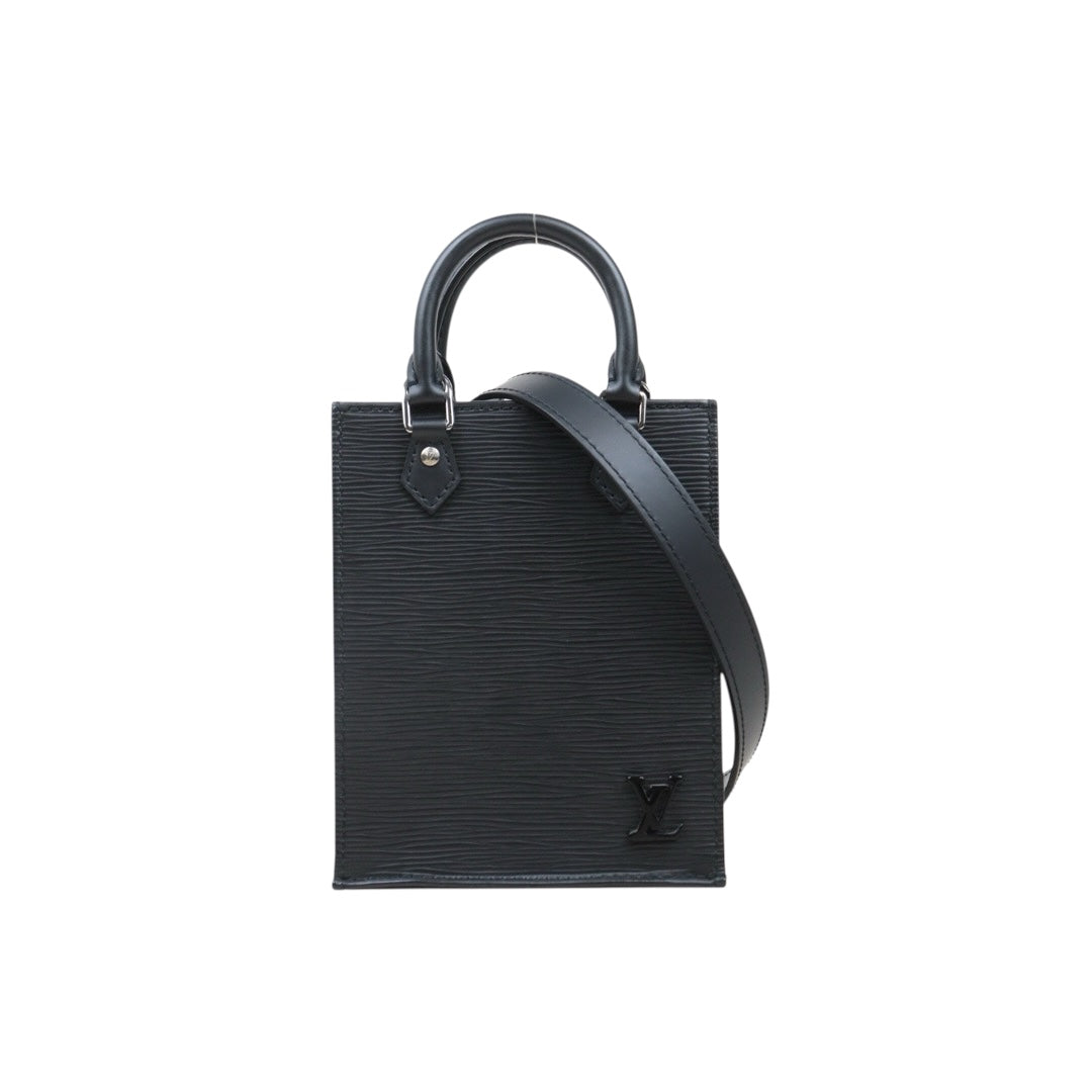 Very Good ( Rank A)｜ LV Epi Sac Pra MINI Tote Bag Shoulder Bag Black｜Y25072802