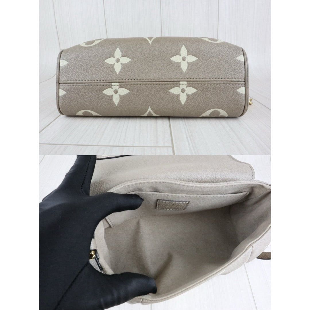 Very Good ( Rank A)｜ LV Monogram Favorite MM Shoulder Bag Etoupe Gray IC Chips Model｜W25110601