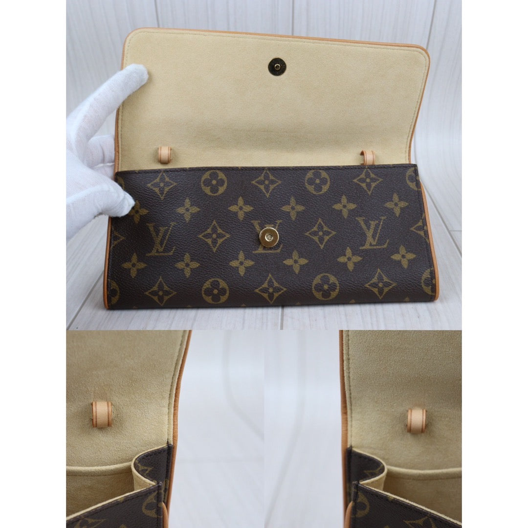 Rank A｜ LV Monogram Pochette Twin GM Shoulder Bag｜23121206