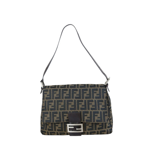 Good ( Rank AB)｜ FENDI Zucca Mamma Baguette Shoulder Bag｜W25110605