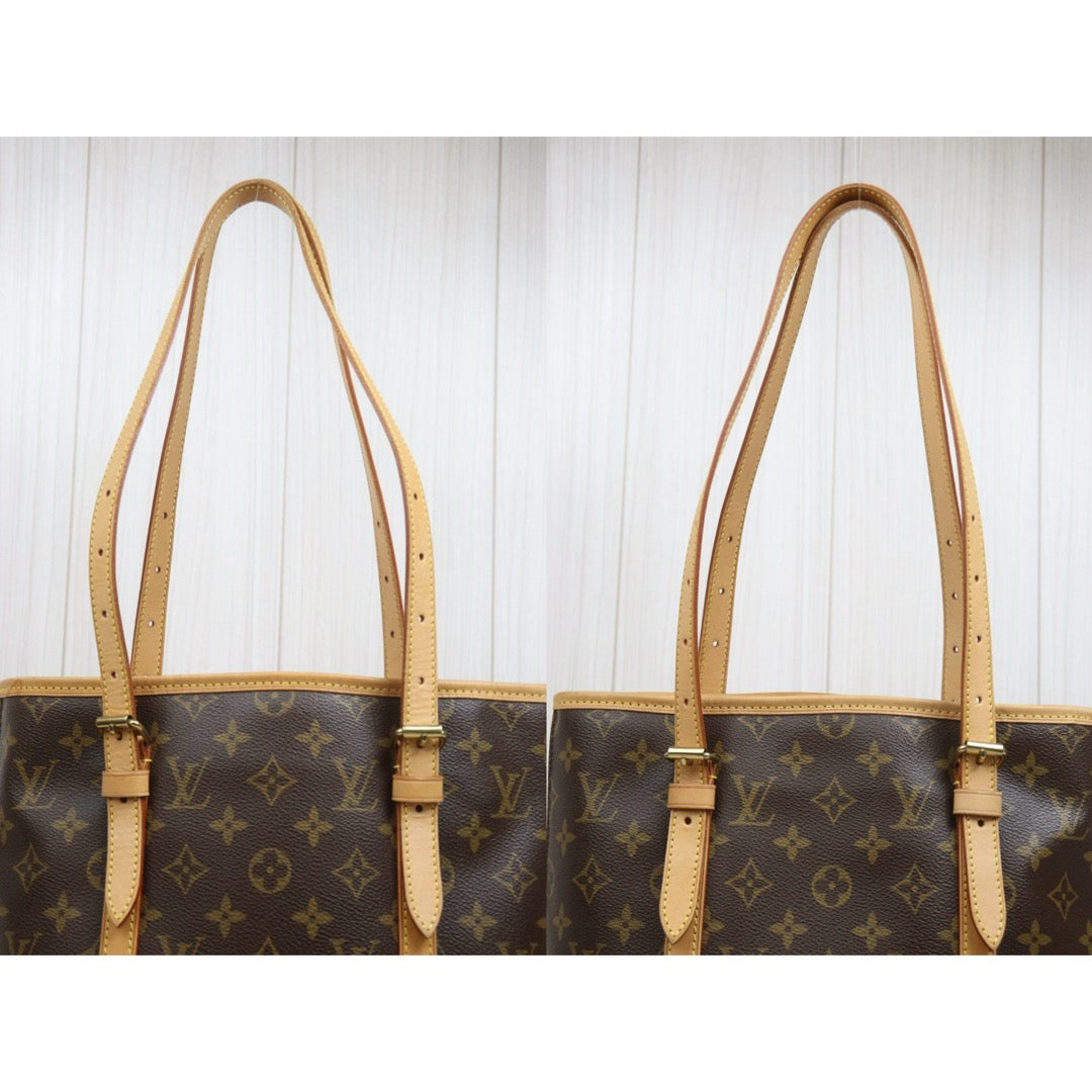 Include Entrupy Certificate of Authenticity｜Very Good ( Rank A)｜ Louis Vuitton  Monogram Petit Bucket GM Tote Bag With Pouch｜26070314