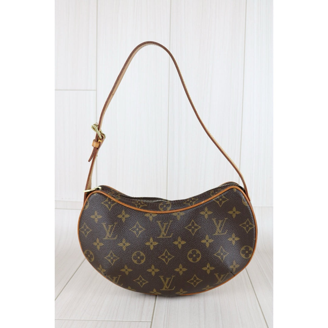 First installment 1/3｜ Good ( Rank AB)｜LV Monogram Pochette Croissant PM Shoulder Bag｜S26011604