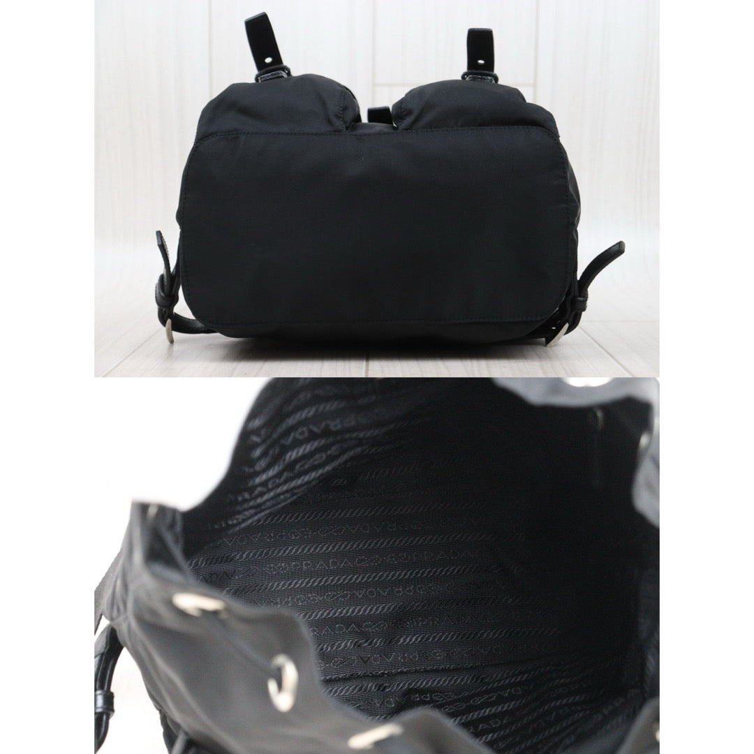 Good ( Rank AB)｜Prada Nylon Backpack Small  Black｜25072303