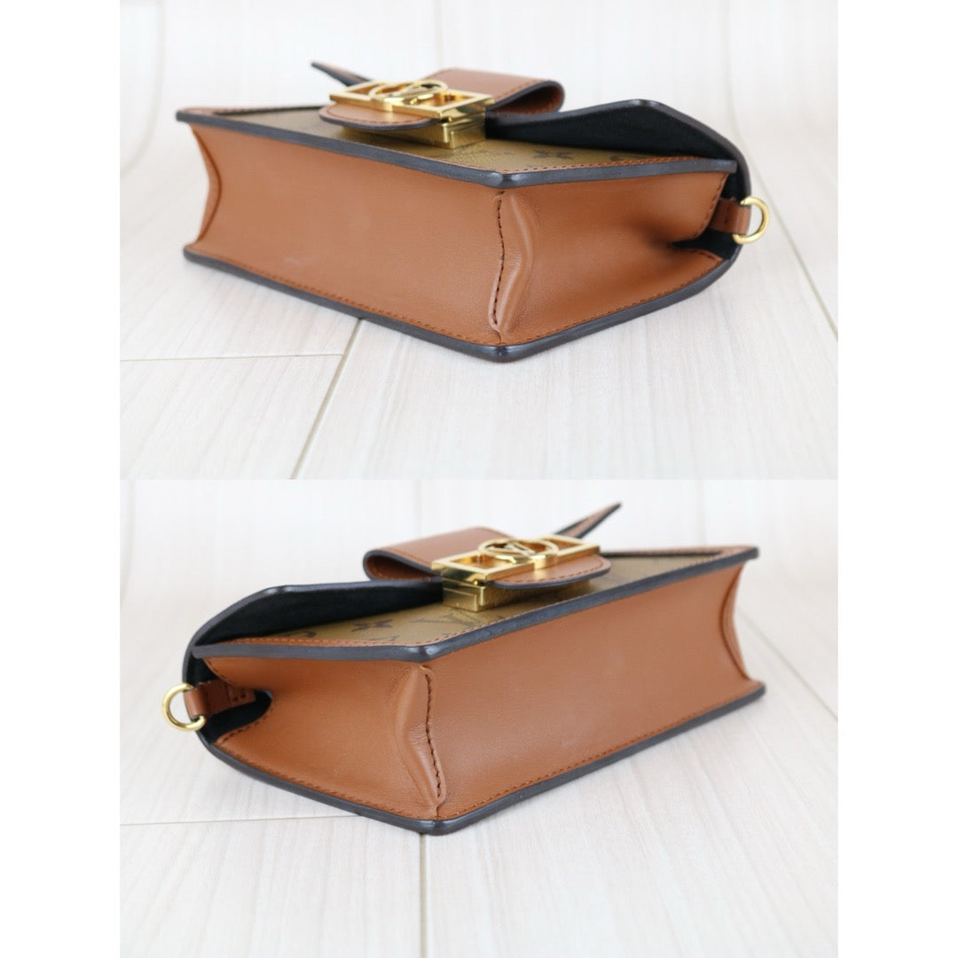 Very Good ( Rank A) ｜LV Monogram Reverse Dauphine Mini WOC Chain Shoulder Bag  IC Chips Model｜S25092402