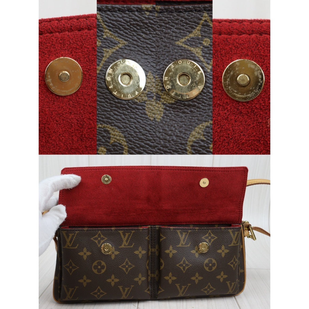 Rank AB｜LV Monogram Viva Cite PM Shoulder Bag｜24031412