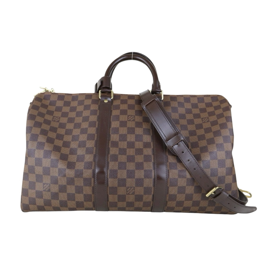 Very Good ( Rank A)｜ LV Damier Keypol Bandrière 45 With Shoulderstrap｜H25011326