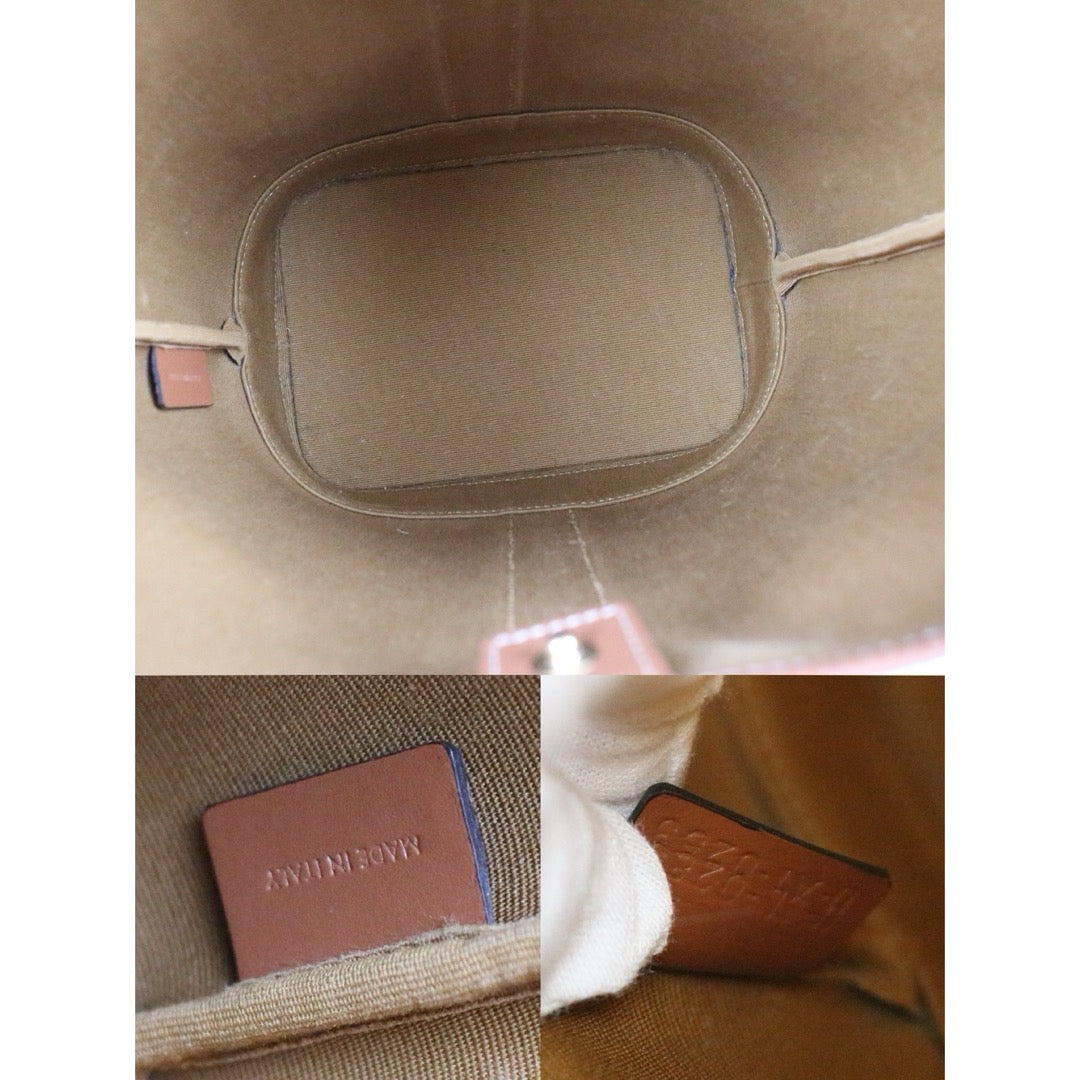 Include Entrupy Certificate of Authenticity｜Very Good ( Rank A)｜ Celine Triomphe Bucket Bag｜S26080604