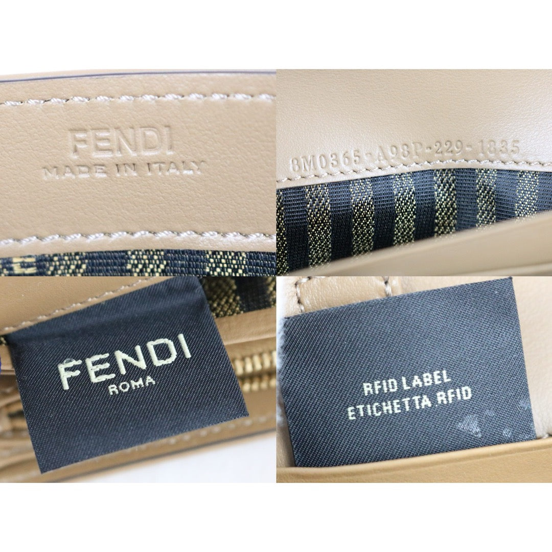 Very Good ( Rank A)｜FENDI  Zucca Mamma Continental With Chain｜S25081801
