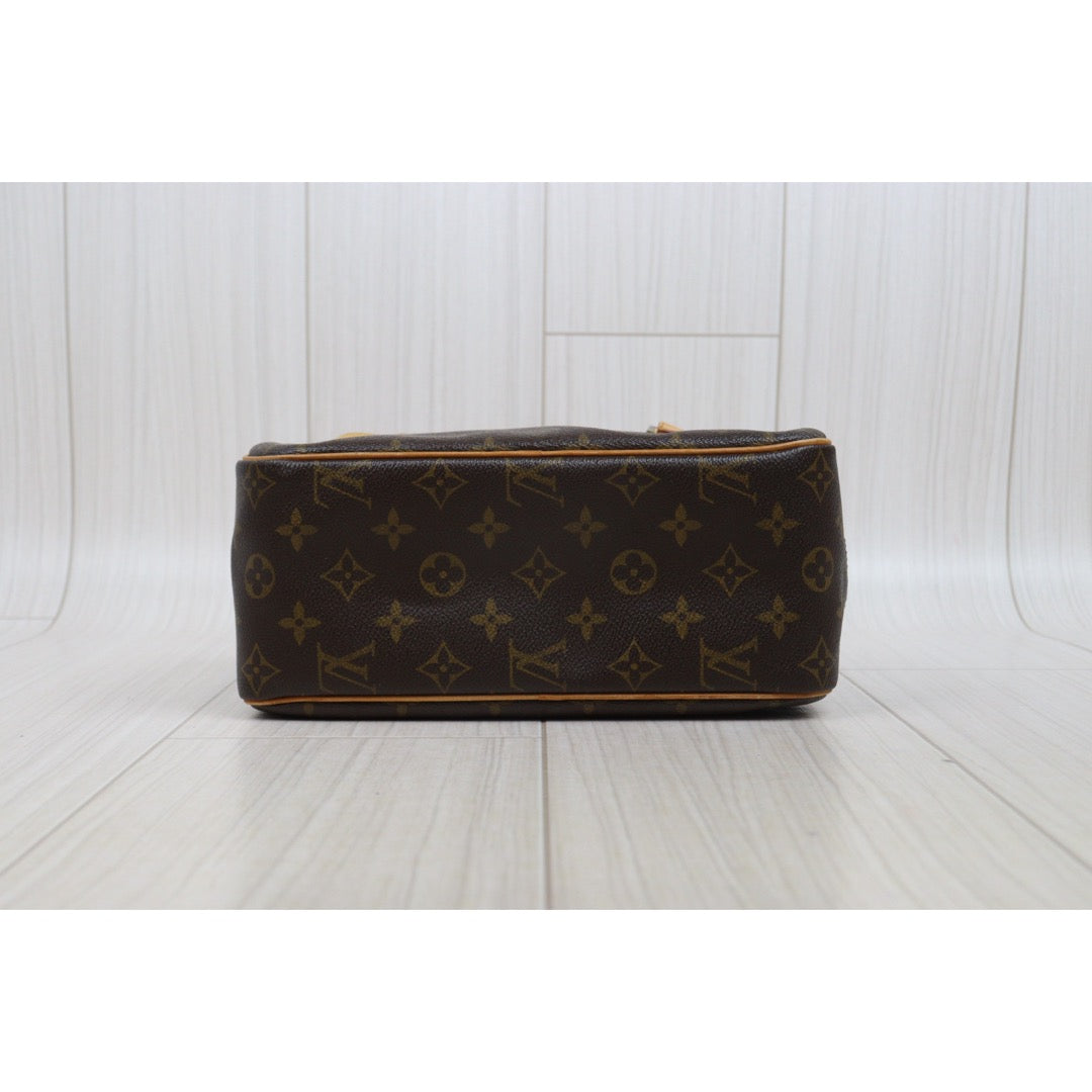 Include Entrupy Certificate of Authenticity｜Fair ( Rank B)｜Louis Vuitton Monogram Cite MM Shoulder Bag｜26011301