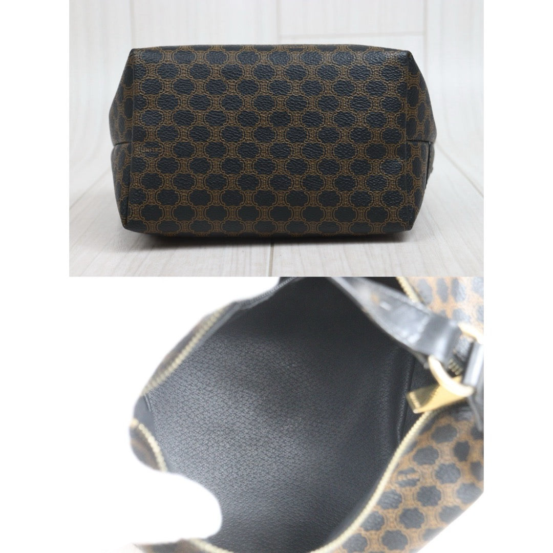 Include Entrupy Certificate of Authenticity｜Very Good ( Rank A)｜ CELINE Macadam Vanity Classic Handbag ｜26070902