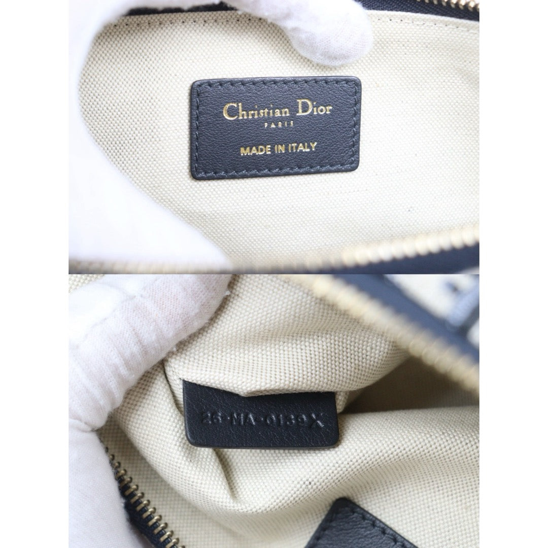 Include Entrupy Certificate of Authenticity｜Very Good ( Rank A)｜ Dior  Oblique Travel Kit  Clutch｜26050713