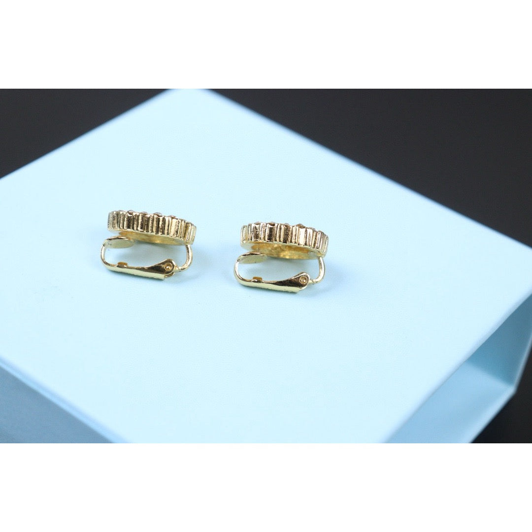 Very Good ( Rank A)｜ Dior CD Earring Gold Plated｜24072508