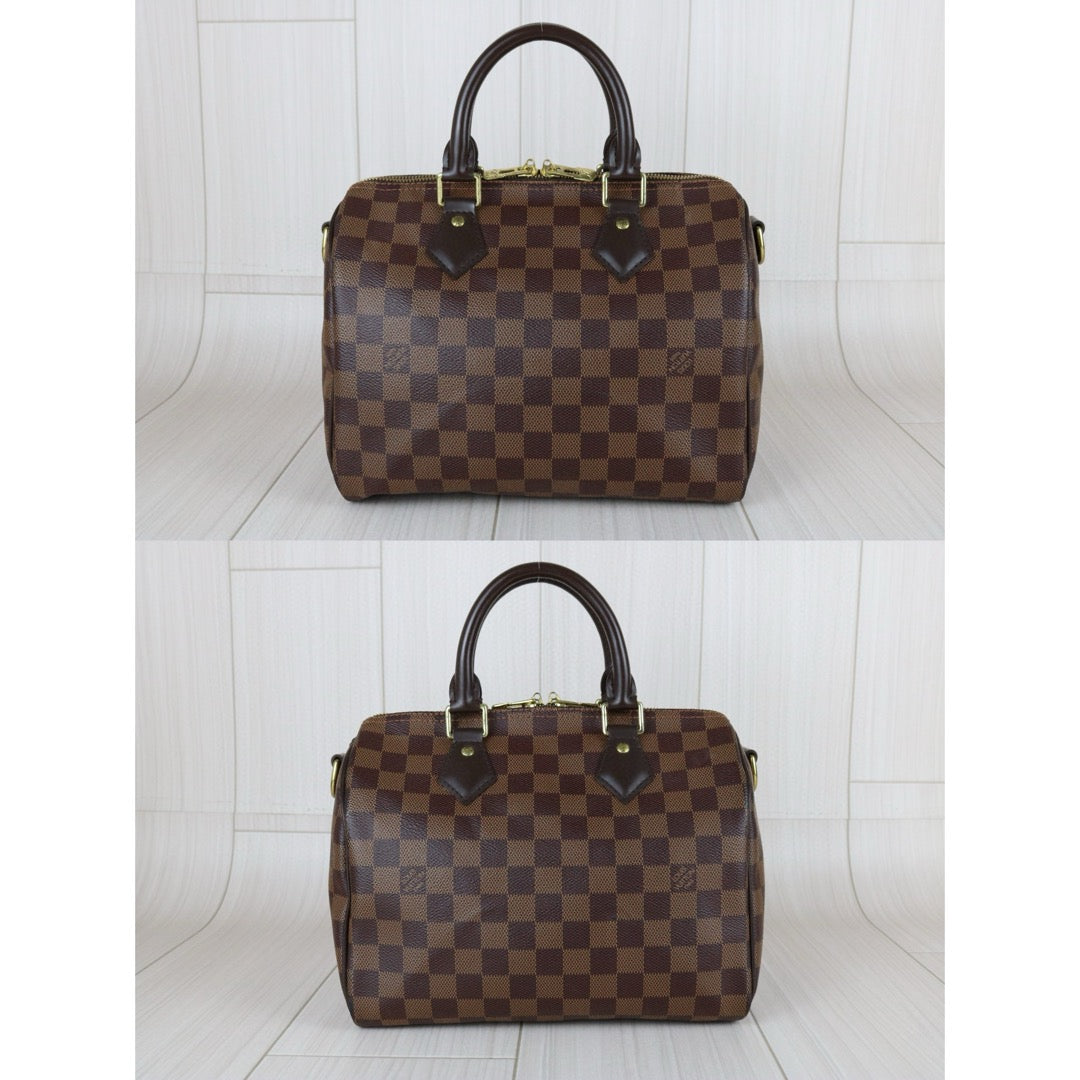 Very Good ( Rank A) ｜ LV Damier Speedy 25 Hand Bag With Shoulder Bag｜Counter Price ￥272,800JPY｜B25030107