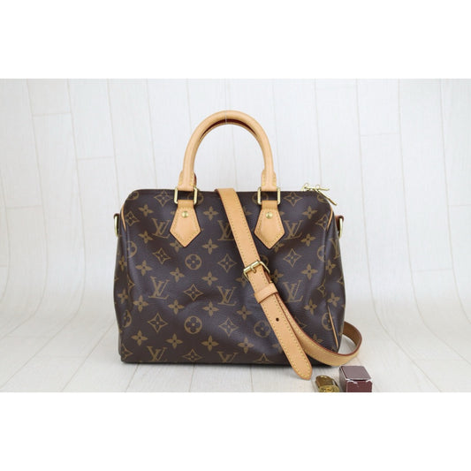 Very Good ( Rank A) ｜ LV Monogram Speedy 25 Hand Bag With Shoulder Strap｜S25062305