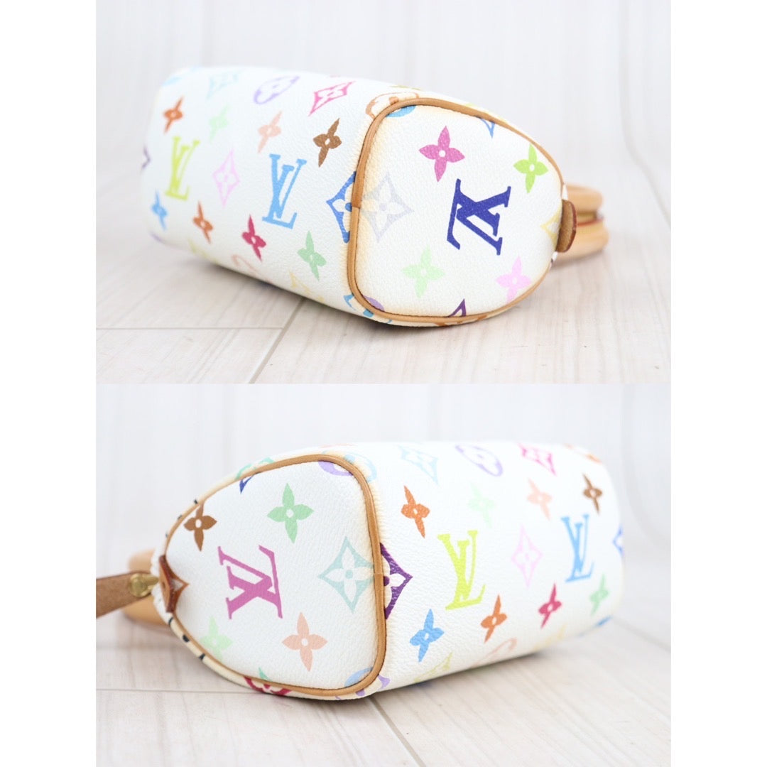 Rank A ｜ LV Multi Monogram Mini Speedy With Shoulderstrap｜23111401