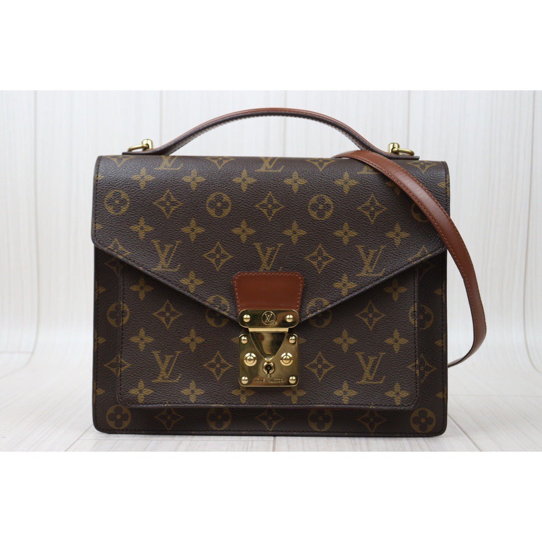 Rank AB｜ LV Monogram Monceau28 Shoulder Bag ｜24051318