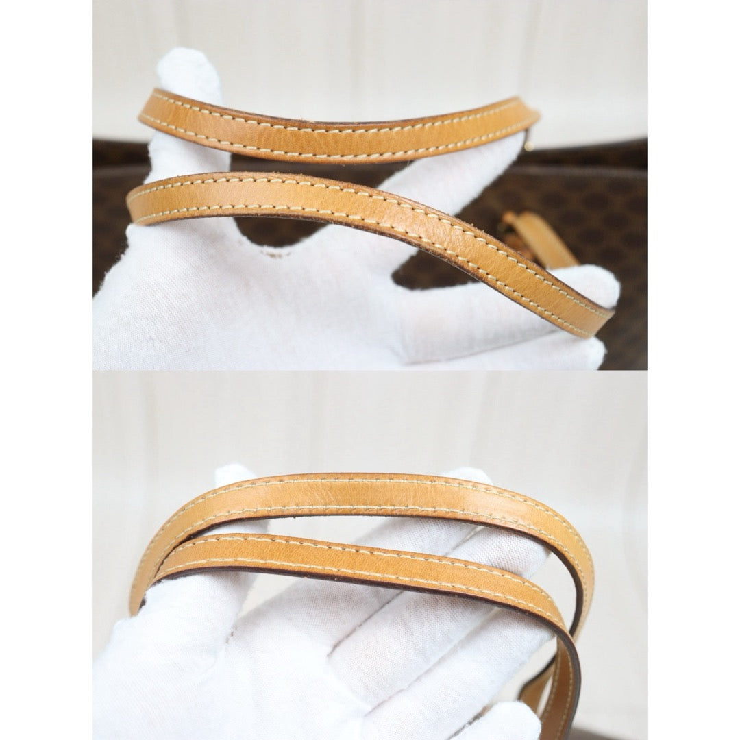 Include Entrupy Certificate of Authenticity｜Good ( Rank AB)｜CELINE Macadam Tote Bag  ｜26052603
