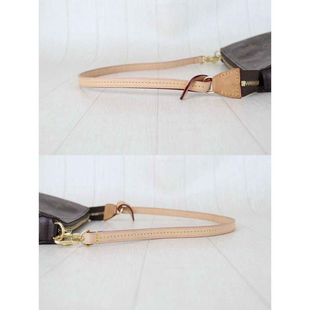 Include Entrupy Certificate of Authenticity｜Very Good ( Rank A)｜ Louis Vuitton Monogram Pochette Accessoire  IC Chips Model｜S26081802