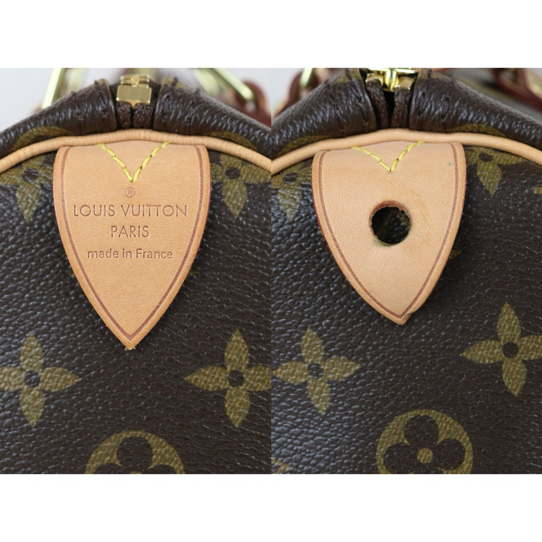 First installment 1/3｜ Include Entrupy Certificate of Authenticity｜Excellent（Rank SA）｜ Louis Vuitton Monogram Speedy 30 Hand Bag｜X26041603