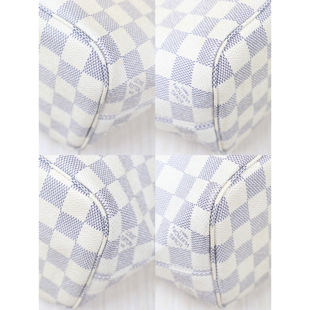 Rank AB ｜LV Damier Azur nevefull PM Shoulder Bag  With Pouch｜P24071107