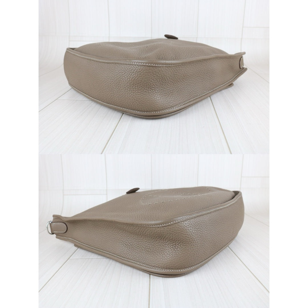 Very Good ( Rank A)｜ HERMES Evelyn 33 Shoulder Bag  C Stamp Grey ｜W25091102