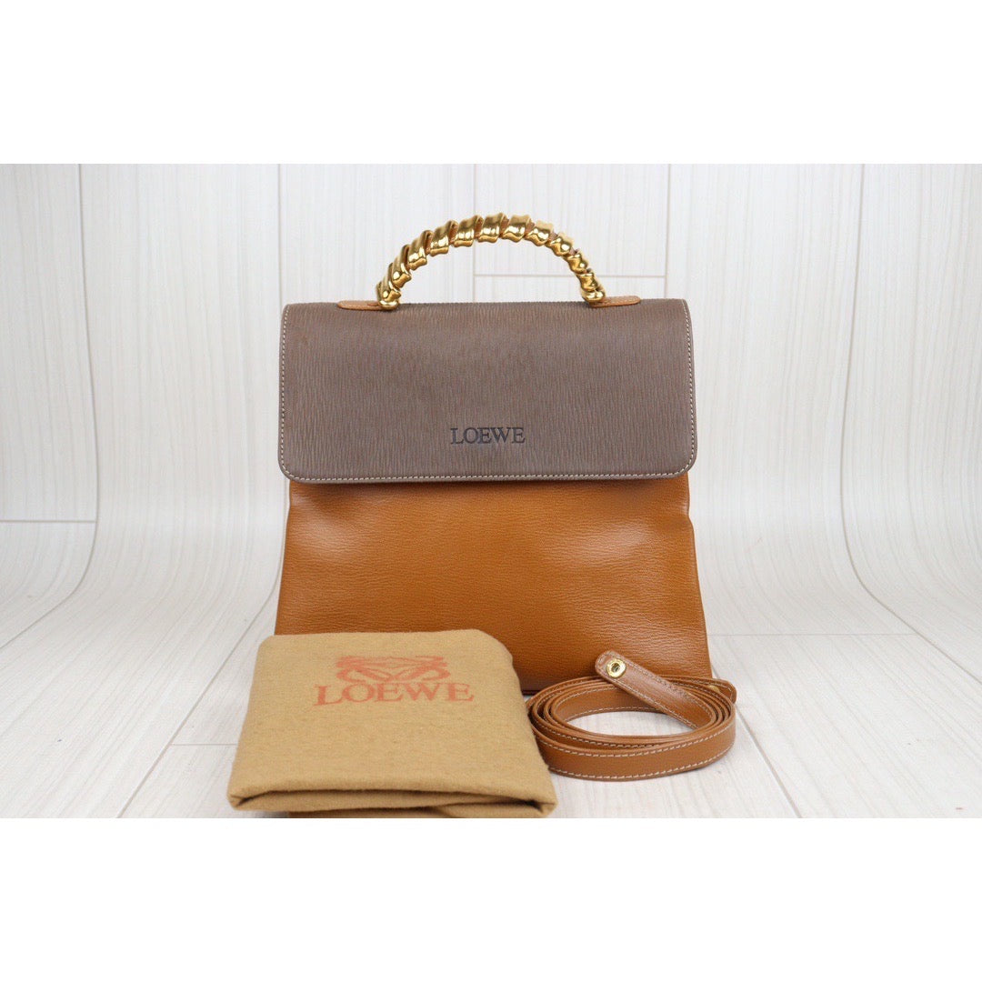 Rank AB｜ Loewe Belasquez Twist Handbag Shoulder Bag ｜23092219