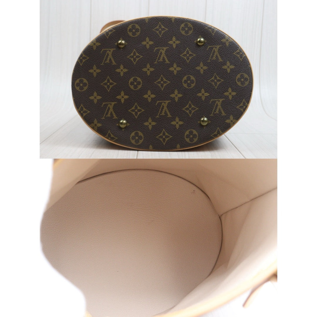 Include Entrupy Certificate of Authenticity｜Good ( Rank AB)｜LV Monogram Bucket GM Tote Bag｜26093001