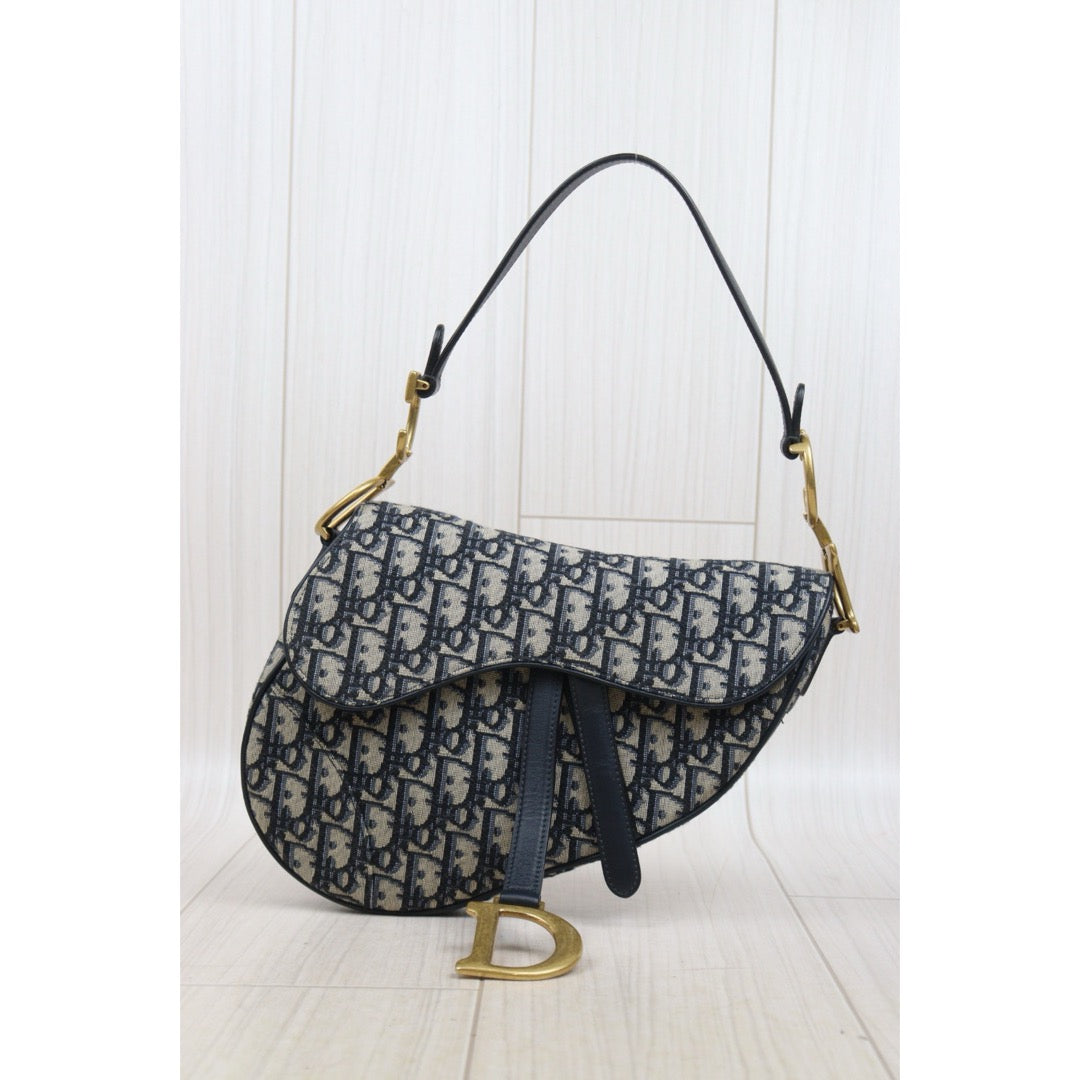Very Good ( Rank A)｜Dior Trotter Saddle Shoulder Bag Medium｜S25081005