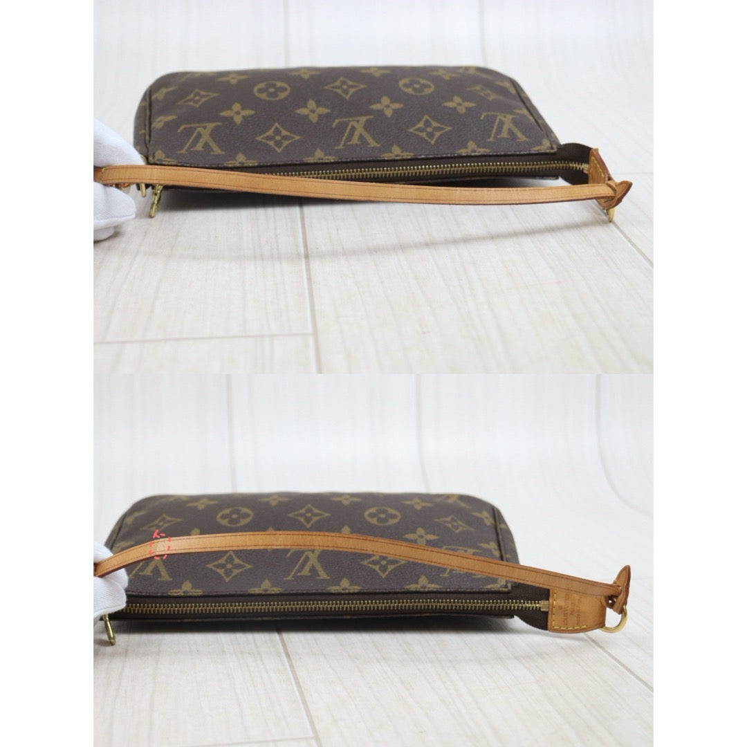 Include Entrupy Certificate of Authenticity｜Good ( Rank AB)｜Louis Vuitton Monogram Pochette Accessoire  ｜26082006