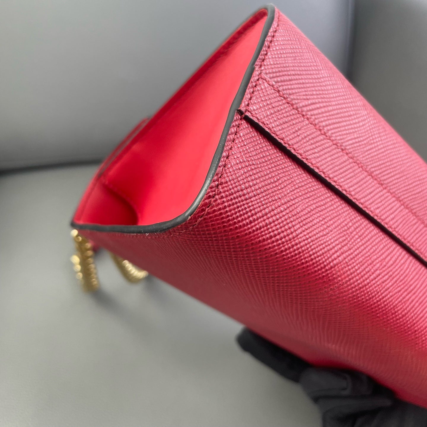 First installment 1/3｜ PRADA Shoulder Bag Red