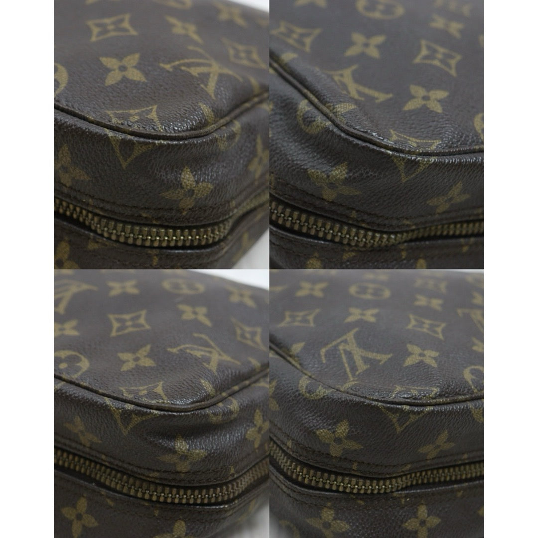 Include Entrupy Certificate of Authenticity｜Good ( Rank AB)｜ Louis Vuitton Truth Toilet 28 Monogram Makeup Pouch｜26081808