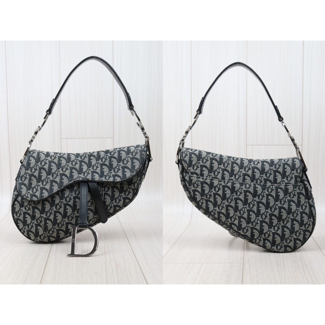 Very Good ( Rank A) ｜ Dior Trotter Saddle Bag Medium ｜P24051327